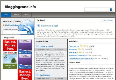 problogger theme problogger theme